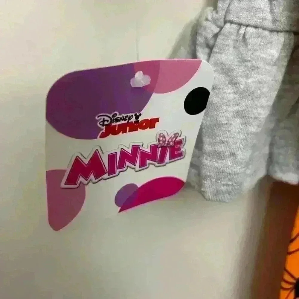 Disney Junior Minnie Set Toddler Girls Outfit Halloween Glow In The Dark 18M NWT